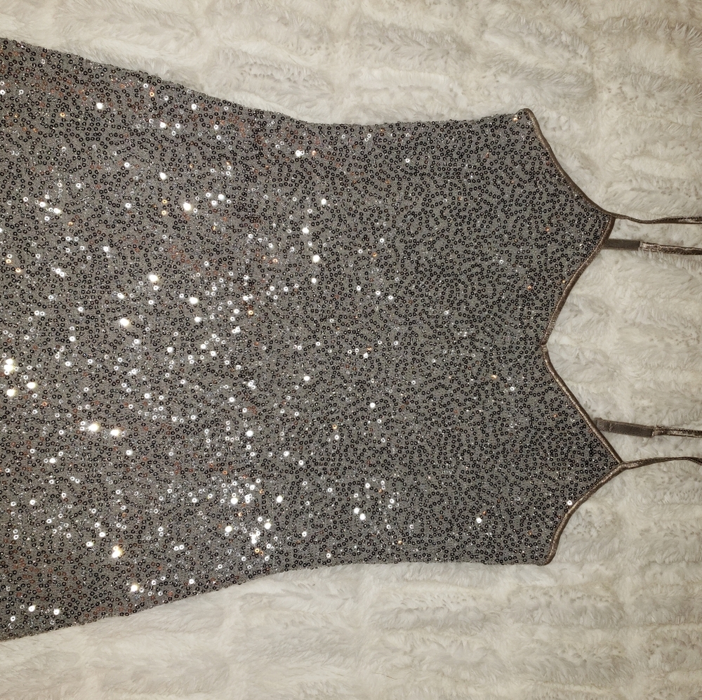 Express sequin camisole size xs